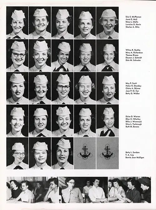 Waves Company 56-069 Bainbridge NTC Recruits, Page 2 (McPherson-Yarbrough Plus Sanders, Ivey, and Mulligan.).
