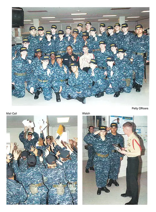 Division 2010-927 Recruits, Page 9 (Recruit Petty Officers, Mail Call, and Watch).