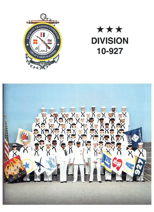 Division 2010-927 Recruits Group Photo With Competitive and Division Flags.