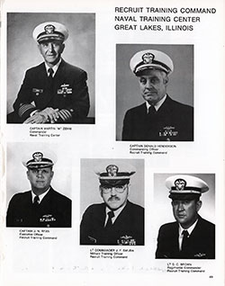 GGA Image ID # 2351a46b75 Commanding Officers, Great Lakes Naval Training Center (1976).