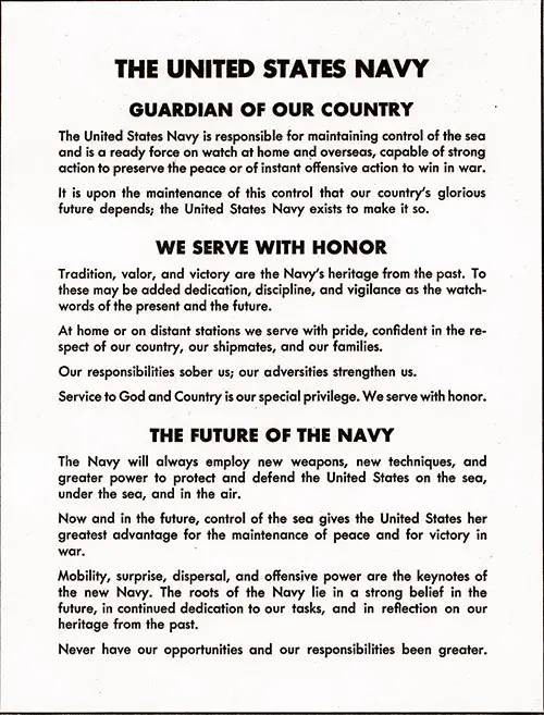 GGA Image ID # 16d04be0f6 The US Navy: Guardian of Our Country, We Serve with Honor, The Future of the Navy