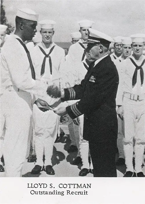 GGA Image ID # 135ca4f8b6 Company 62-004 San Diego NTC Outstanding Recruit - Lloyd S. Cottman.