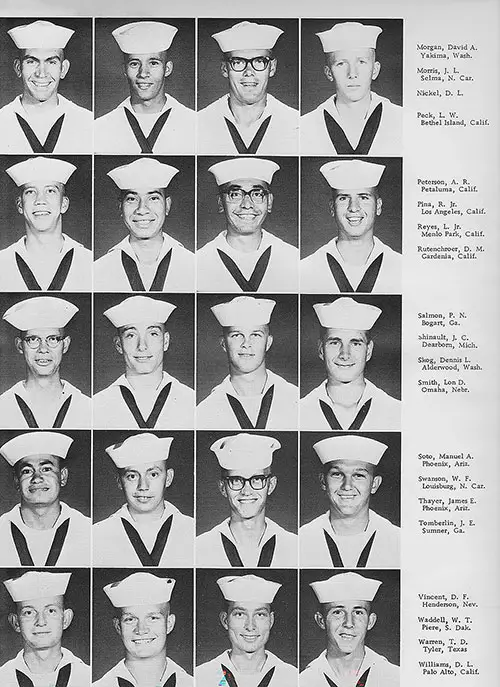Company 64-313 Recruits, Page 4 (David A. Morgan-D. L. Williams)