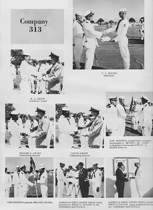 Company 64-313 Honors and Awards.