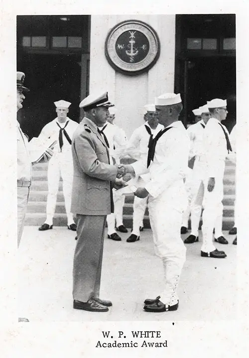 GGA Image ID # 1335474665 Company 68-182 San Diego NTC Academic Award - W. P. White.