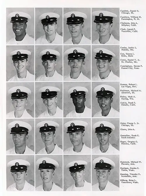 GGA Image ID # 16848cfa5e Company 76-175 San Diego NTC Recruits, Page 2.