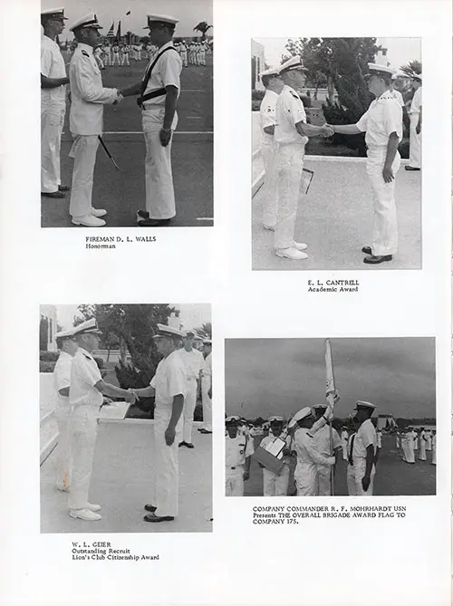 GGA Image ID # 1685644c3e Company 65-472 San Diego NTC Recruits, Honors and Awards.
