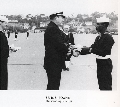 GGA Image ID # 13d2799217 Company 83-203 San Diego NTC Outstanding Recruit B. S. Boone, SR.