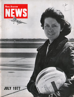 Cover of Naval Aviation News Magazine - July 1977