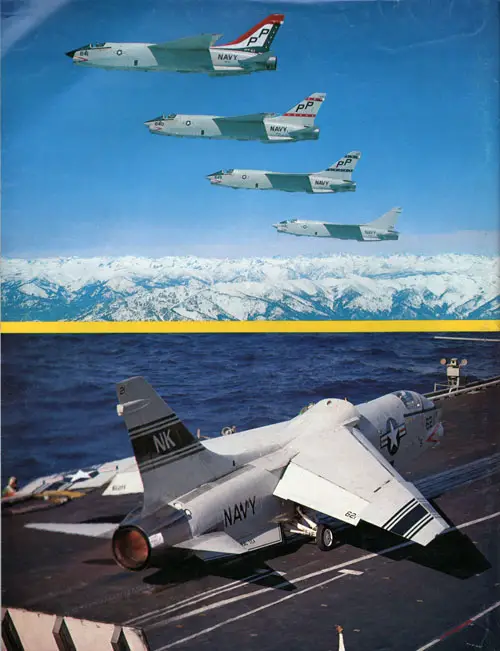 The Back Cover Represents the Five Major Paint Schemes Worn by Vfp-63 Crusaders During the Squadron’s 25-Year Association With the Mighty Vought Fighter.