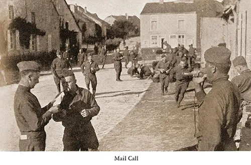 GGA Image ID # 185b206d79 Mail Call Is Always a Welcome Diversion in the Army.