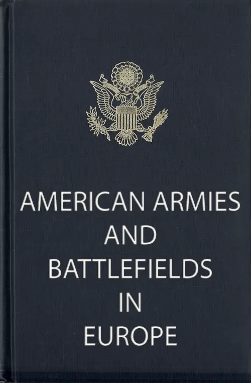 GGA Image ID # 15c697167b Front Cover, American Armies and Battlefields in Europe © 1938/1992