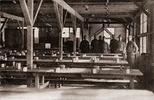 GGA Image ID # 18f35f788d The Mess-Hall Shown Here Is That of a Company of the 303d Infantry.