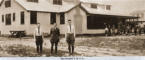 GGA Image ID # 1890a79ed6 Base hospital YMCA Building.