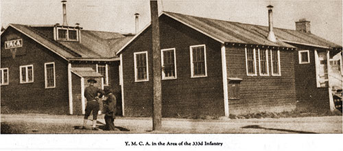 GGA Image ID # 1891c2a178 The YMCA Building in the Area of the 333rd Infantry.