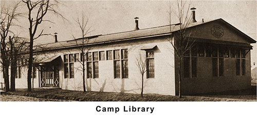 GGA Image ID # 1894efc7e9 View of the American Library Association Camp Library.