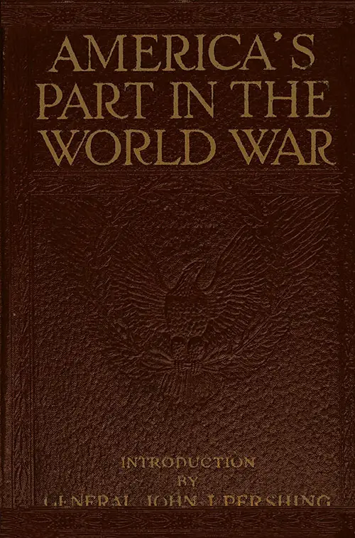 GGA Image ID # 1815b321a6 Front Cover, America's Part in the World War by Richard F. Beamish and Francis A. March, Ph.D., 1919.