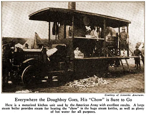 GGA Image ID # 1830c00e4c Everywhere the Doughboy Goes, His “Chow” Is Sure to Go.