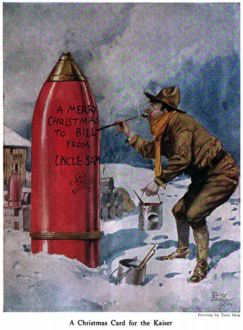 GGA Image ID # 18c89b55db A Christmas Card for the Kaiser.