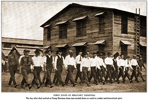 GGA Image ID # 18a3c21bf4 First Steps in Military Training.