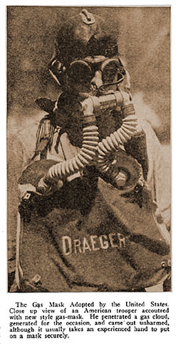 GGA Image ID # 17ff81ce7f The Gas Mask Adopted by the United States.