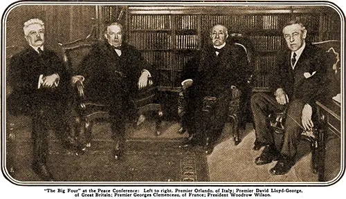 GGA Image ID # 18273c5aa0 The Big Four at The Peace Conference.