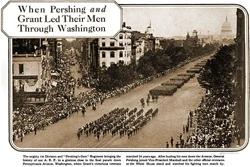 GGA Image ID # 1825831681 When Pershing and Grant Led Their Men Through Washington.