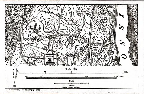 Sample Map 93512°-17 to Train Soldiers How to Read Maps.