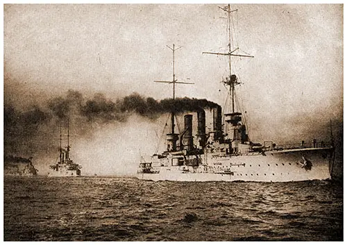 GGA Image ID # 190fdd25c7 The German Fleet on Way to Surrender to the Allied Forces.