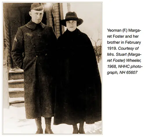 GGA Image ID # 191851cb48 Yeoman (f.) Margaret Foster and Her Brother in February 1919.