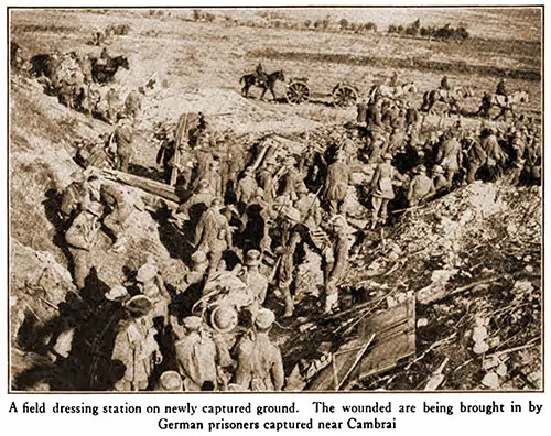 GGA Image ID # 1936f9a54f A Field Dressing Station on Newly Captured Ground.