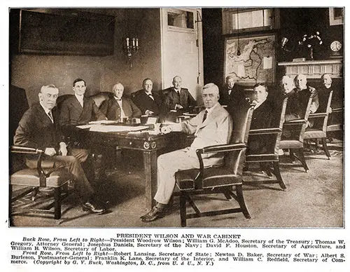 GGA Image ID # 1856db6786 President Wilson and War Cabinet.