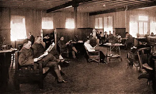 GGA Image ID # 1948b04ec1 Reading Room in YWCA Hostess House, Camp Devens.