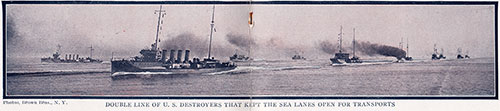 GGA Image ID # 18043c169d Double Line of US Destroyers Kept the Sea Lanes Open for Transports.