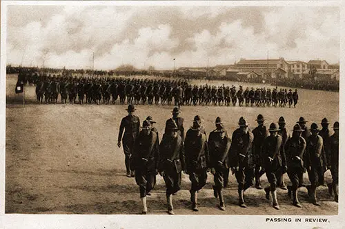 GGA Image ID # 19f07046b4 Soldiers Passing in Review. Scenes of Camp Pike, 1918.