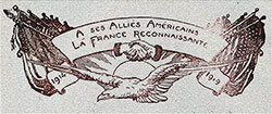 GGA Image ID # 17fdbec0c7 France, Thankful to the American Allies. A ses Alliés Amèricains La France Reconnaissante.