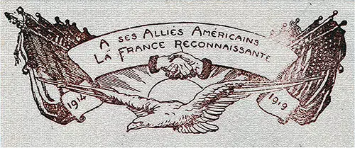 GGA Image ID # 17fd6e8e3c France, Thankful to the American Allies. A ses Allies Amèricains La France Reconnaissante.