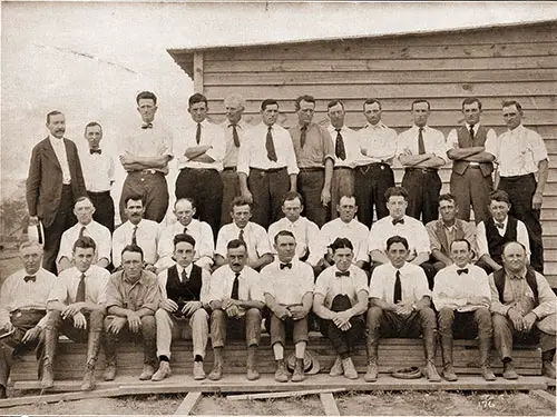 GGA Image ID # 19d5877adc Irwin & Leighton Heads of Departments and a Few Assistants, Field Staff, Camp Dix.