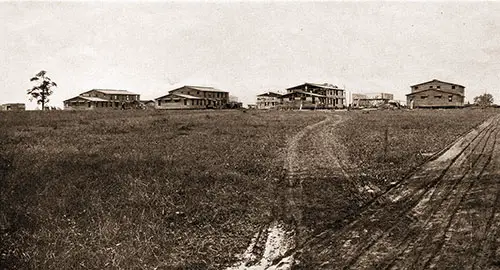 GGA Image ID # 19d5d5ec29 Camp Dix Sanitary Train Barracks, Section 1 (3 August 1917).