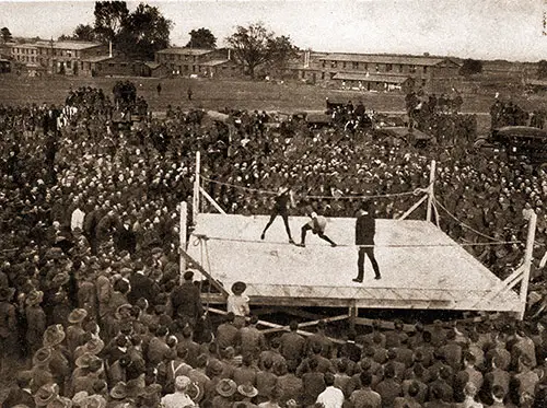 GGA Image ID # 19d7aa1295 Boxing at Camp Dix