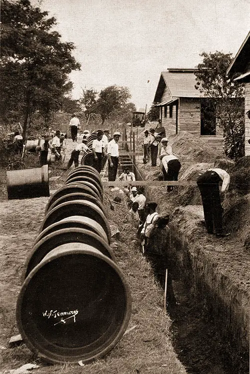 GGA Image ID # 19dd7ead06 24-Inch Vitrified Clay Sewer Main