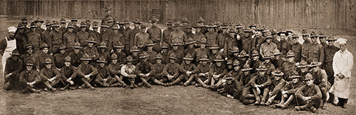 GGA Image ID # 19e08f724a 19th Company, 5th Battalion, 153rd Depot Brigade—Boys from Buffalo and Rochester, NY