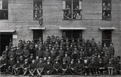 GGA Image ID # 19e130ae74 Another Group of Battery A, 308th Field Artillery