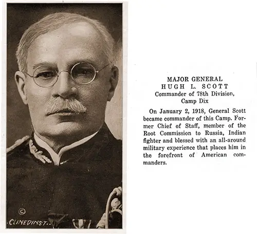 GGA Image ID # 19e6d789bd Major General Hugh L. Scott - Commander of 78th Division, Camp Dix