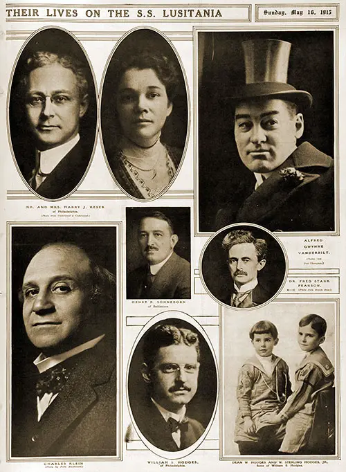 GGA Image ID # 194f80f1a3 Prominent Americans Who Lost Their Lives on the SS Lusitania, Part 2