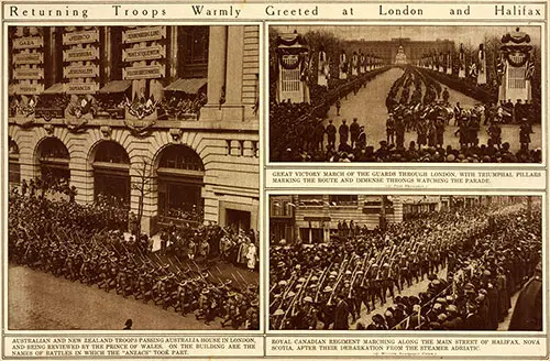 GGA Image ID # 1963b29d08 Returning Troops Warmly Greeted at London and Halifax.