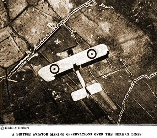 GGA Image ID # 18b67e7c74 A British Aviator Making Observations Over the German Lines.