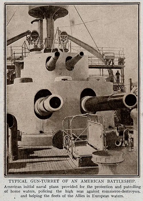 GGA Image ID # 18fb268803 Typical Gun Turret of an American Battleship.