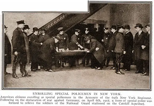 GGA Image ID # 18fba3dcbe Enrolling Special Policemen in New York.