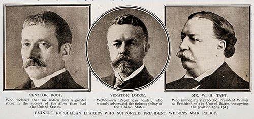 GGA Image ID # 1903881ac3 Eminent Republican Leaders Who Supported President Wilson’s War Policy.